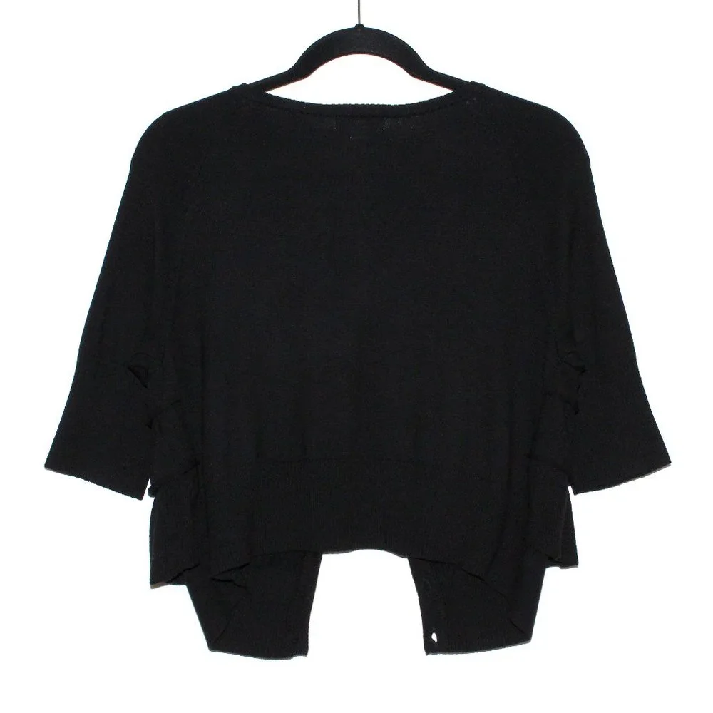 Candie's Vintage Y2K Ruffle Front Cardigan - Picture 2 of 16